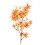 83 cm Ahornzweig mit 34 Blättern, orange 2