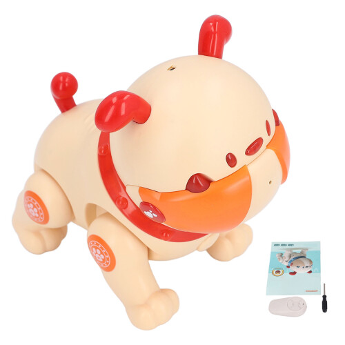 Chien robot télécommandé orange 604 g (21,3 oz) qui marche 1