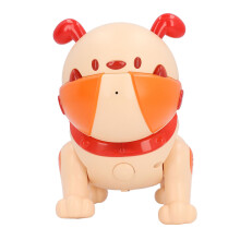 Chien robot télécommandé orange 604 g (21,3 oz) qui marche