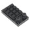Teclado mecánico Macro de 12 teclas, 72x130mm, interruptor rojo 16