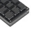 Teclado mecánico Macro de 12 teclas, 72x130mm, interruptor rojo 8
