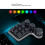 Mini clavier macro USB avec stockage intégré, 9 touches rouges 6