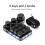 Mini clavier macro USB avec stockage intégré, 9 touches rouges 10