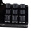 Mini clavier macro USB avec stockage intégré, 9 touches rouges 15