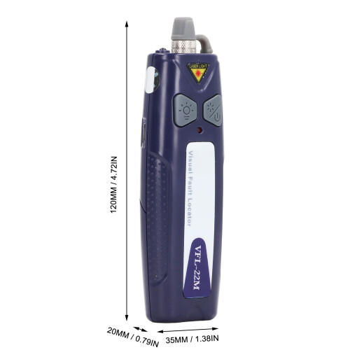 VFL-30km visueller Fehlerortungsgerät 800mAh 650nm 1