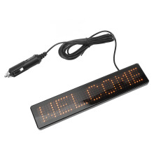 Z741Y 20x20 Yellow Programmable LED Matrix Panel with Remote Control