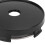 4 pièces de capuchons centraux de roue noirs de 60 mm avec trou 9