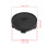 4 pièces de capuchons centraux de roue noirs de 60 mm avec trou 2