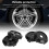 Copricerchi esterno 64mm interno 60mm 4 pezzi nero antiruggine 5