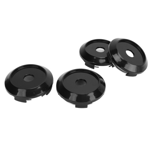 Copricerchi esterno 64mm interno 60mm 4 pezzi nero antiruggine