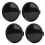 4 pezzi coprimozzo mozzo ruota 74mm 69mm ABS e metallo 16