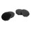 Capuchons centraux de moyeu de roue 56 mm - 4 pièces - noir 15
