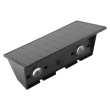 IP54 Solar Wall Lights 4 LEDs 1500mAh Up Down Lighting Outdoor Use