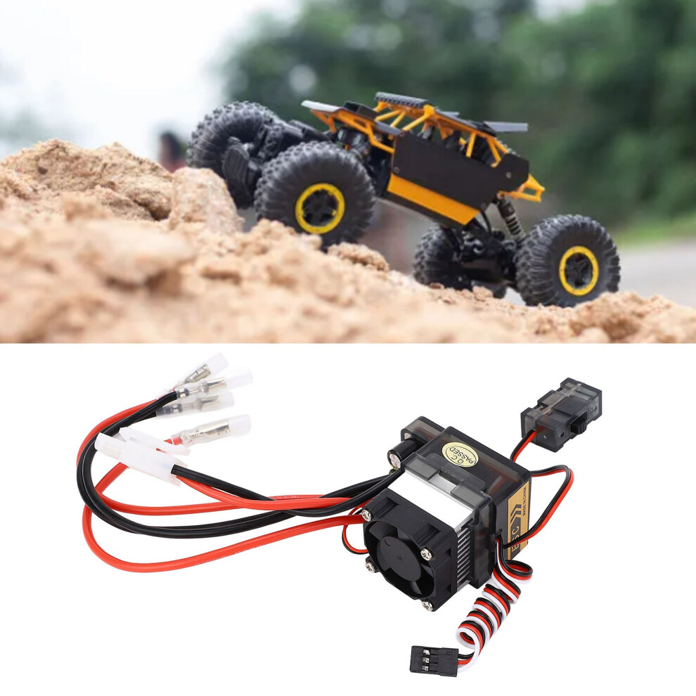 320A Rc Brushed Esc For 7.4V-16V 1/10 Rc Car Boat 102G 8081335398910
