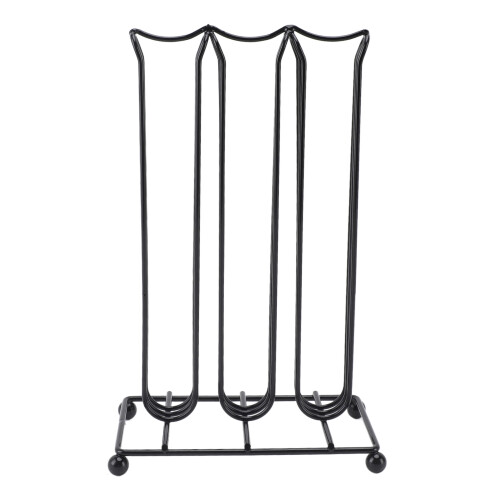 Eisendraht 42-Kapselhalter schwarz 16x9x27 cm 2