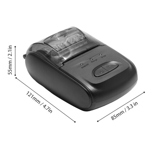 58mm Bluetooth Thermal Printer with 1 Roll Compact Design for Supermarket 1