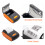 Mobile 58mm Bluetooth Thermal Printer with 1 Roll for Android IOS Win 8