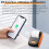 Mobile 58mm Bluetooth Thermal Printer with 1 Roll for Android IOS Win 12