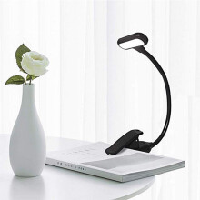 Lampada da tavolo nera con spartito musicale, 600 mAh, 10x4,5x24 cm