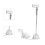 Mini spot LED USB5V 170mmH40mmDLuce Naturale 12