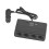 Caricatore USB per auto, splitter a 4 prese, 120 W, nero 11