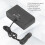 Caricatore USB per auto, splitter a 4 prese, 120 W, nero 4