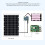 Gestor de energía solar MPPT 6-24V, 5V 3A USB Type-C 4