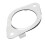 Exhaust Pipe Gasket Replacement for 1500 2019-2022, Metal Accessory 1