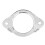 Exhaust Pipe Gasket Replacement for 1500 2019-2022, Metal Accessory 16