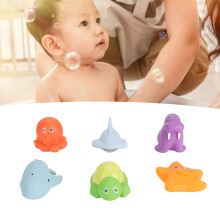 Thermochromische Baby-Badespielzeuge, verschiedene Farben, 5-8