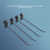 30PCS Black Iron Slatwall Panel Hooks, 20x0.42cm, Rust-Resistant 6