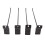 30PCS Black Iron Slatwall Panel Hooks, 20x0.42cm, Rust-Resistant 8