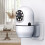 1080P 4MP Telecamera di Sicurezza WiFi per interni 32 GB ABS 5