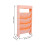 Large Pink Multi-Layer Movable Book Storage Shelf - 78.5x12x39.5cm 2