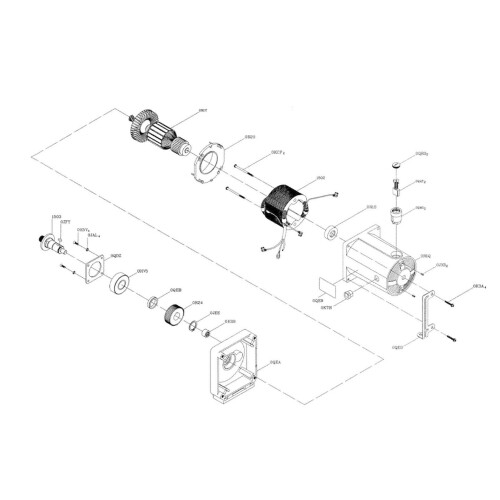 Kit di revisione motore da 6 pezzi per 137.218240 RM871 RM872 2