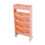 Large Pink Multi-Layer Movable Book Storage Shelf - 78.5x12x39.5cm 1