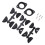 Kit de cableado para casco de 10 piezas, ajuste universal 12