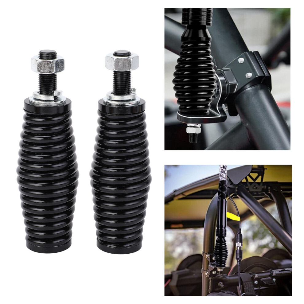 2Pcs Heavy Duty Steel M12 Mount Spring For Led Whip, Atv, Utv Off-Road 4681335411325