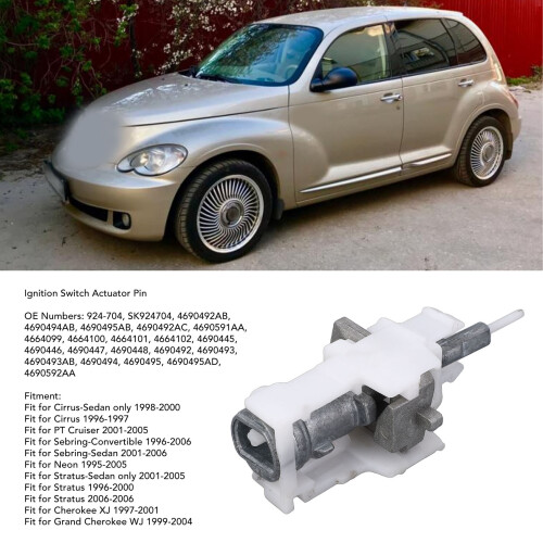 Zündschalter-Aktuatorstift 924-704 ABS-Kunststoff 2