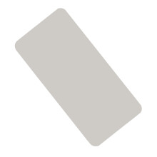 Tapis de pédale en caoutchouc blanc pour machine à coudre 26x21cm