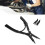 16in Snap Ring Pliers Set with 180/90 Tips for Auto Repair 16