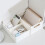 Adjustable Foldable Storage Basket for Cosmetics Snacks & More - Large 1