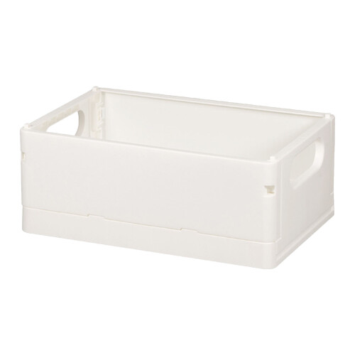 Adjustable Foldable Storage Basket for Cosmetics Snacks & More - Large 2