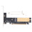 TXB005 PCIe3.0x16 to M.2 Adapter Full/Half Height Baffles Provided 13