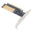 TXB005 PCIe3.0x16 to M.2 Adapter Full/Half Height Baffles Provided 10