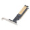 TXB005 PCIe3.0x16 to M.2 Adapter Full/Half Height Baffles Provided 11
