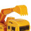 4-Rad-Inertia-Bagger-Spielzeug-9,0  7,5  12,0 cm 3