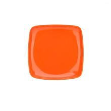 Salad Plate Square Black For Western Dishes Tableware