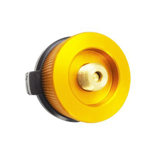 Campingkocher Gasflaschen-Adapter 35x30mm orange 1