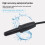Kfz-Thermometer digital ABS schwarz 5.7x3.8x1.2cm 9